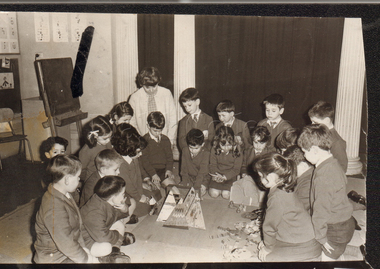 Photograph (item) - Students in classroom, 1960s, 1960s