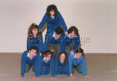 Photograph (item) - Year 12 graduating students, 1990