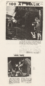 Article (item) - '100 at Bialik', The Herald, 1964, 1964