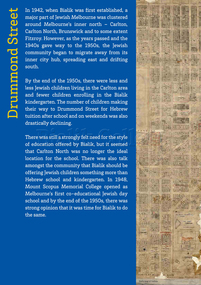 Poster (item) - Exhibition Panel, 70th Anniversary: Drummond Street, 2012