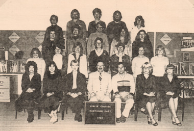 Photograph - Staff, Hawthorn East, 1981, 1981