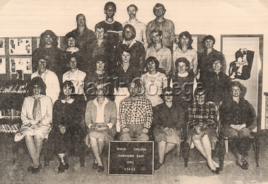 Photograph, Staff, Hawthorn East, 1982, 1982