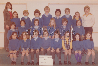Photograph (item) - Grade 4, 1977, 1977