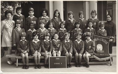 Photograph (item) - Grade 3, 1973