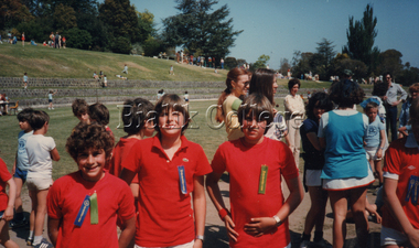 Photograph (item) - Students Sports Day, c. 1980s, 1980s