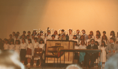 Photograph, Students perform 'Trial by Jury', c. 1980s