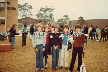 Photograph (item) - School camp students, c. 1980s