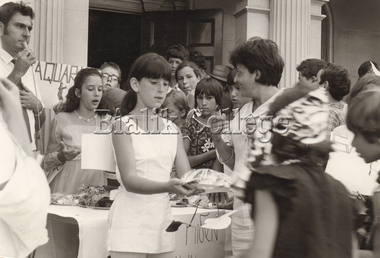 Photograph (Item) - Cake stall, c. 1960s, c. 1960s