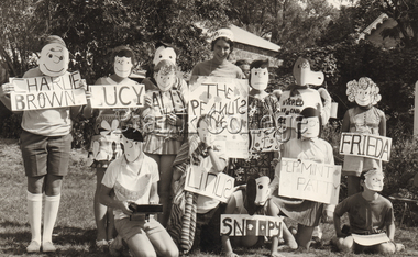 Photograph - Students in costume, c. 1960s