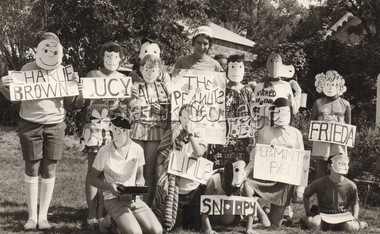 Photograph - Students in costume, c. 1960s, c. 1960s