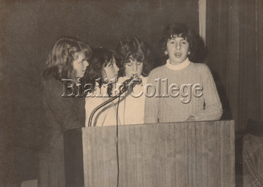 Photograph (Item) - Students making a presentation, c. 1970s