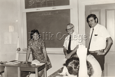 Photograph (Item) - Visitors to classroom, c. 1960s, c. 1960s