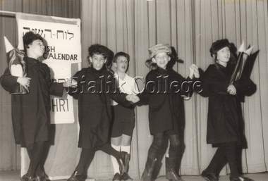 Photograph (Item) - Students performing on stage, c. 1960s-1970s, c. 1960s-1970s