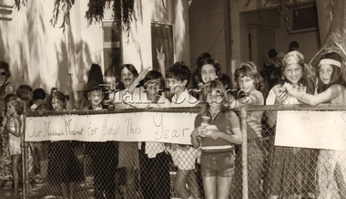Photograph (Item) - Students celebrating Purim, 1975