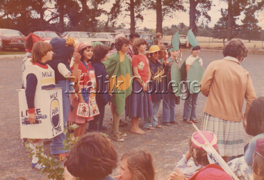 Photograph (Item) - Students dressed in costume for Purim, 1977, 1977