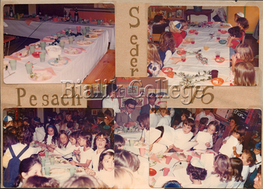 Photograph (item) - Pesach Model Seder, 1976