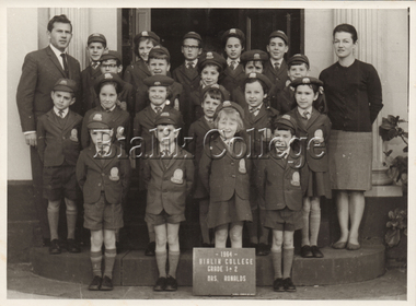 Photograph (item) - Grade 1 and 2, 1964, 1964