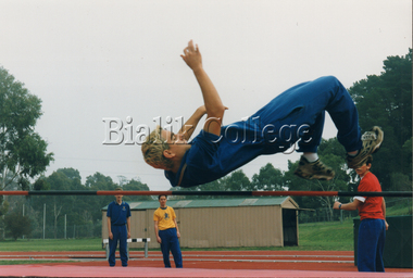 Photograph, Student competing in the high jump at a House Sports Day, c. 2000s