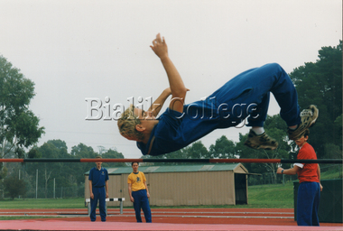 Photograph, Student competing in the high jump at a House Sports Day, c. 2000s, c. 2000s