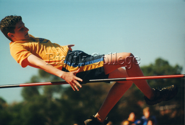 Photograph, Student competing in the high jump at a Sports Day, c. 2000s, c. 2000s