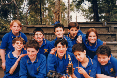 Photograph, Baseball team with trophy, c. 2000s, c. 2000s