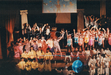 Photographs, Students performing on stage, c. 1990s, c. 1990s