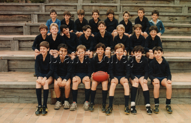 Photograph (item) - Football team, 1986, 1986