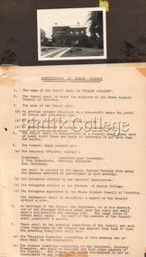 Album (item) - Constitution of Bialik College, 1963, 1963