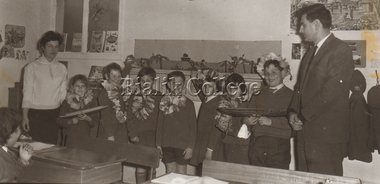 Photograph (item) - Students and teachers in a classroom, c. 1960s, c. 1960s