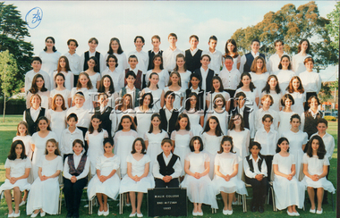 Photograph (item) - Bnei Mitzvah students and staff, 1997