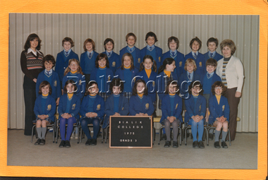 Photograph (item) - Grade 3, 1975