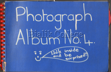Booklet (item) - Scrapbook of photographs, c. 1980s