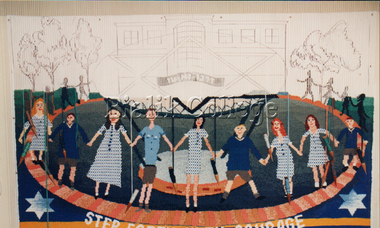 Textile - Mural tapestry, c. 1997, 1997