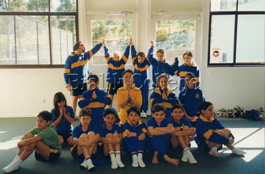 Photograph (item) - Students in sports uniform, c. 2000s