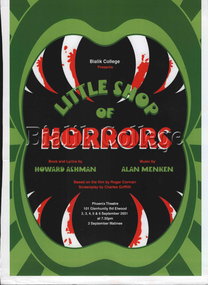 Document (Item) - Little Shop of Horrors poster
