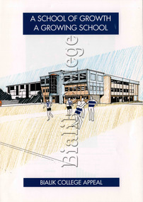 Booklet (Item) - Bialik College Appeal c1992 booklet