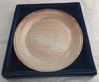 Plaque - Bialik College and Colegio Tarbut Buenos Aires 2003