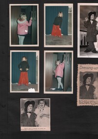 Mixed media (item) - Scrapbook page, 1968
