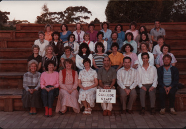 Photograph (item) - 1984 Staff