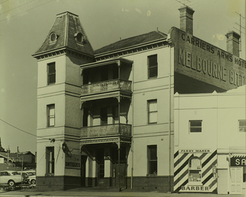 Photograph, Carrier's Arms Hotel, Doveton Street North, Ballarat