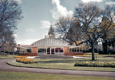 35mm Slide, Cuthbert house, Ballarat Botanical Gardens circa 1960s