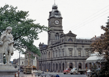 35mm Slide, Ballarat Town Hall circa 1950s