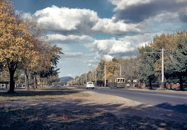 35mm Slide, Sturt Street West, Ballarat circa late 1950s