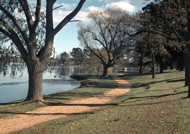 35mm Slide, Lake Wendouree, Ballarat, circa 1950s