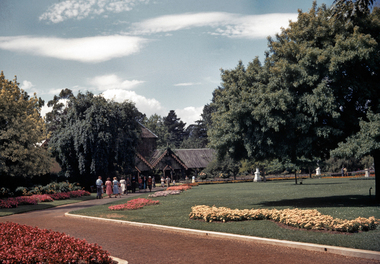 35mm Slide, Ballarat Botanical Gardens, Circa 1956