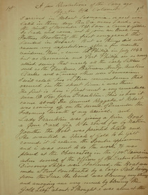 Australian Historical Record Society papers, John M. Hood, A Few Recollections of the Long Ago