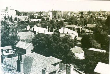 Photograph, View from West Ballarat Fire Station looking north west