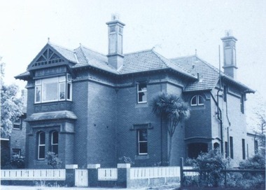 Photograph, Dr Longden's Residence 1938