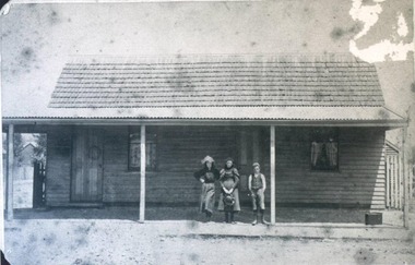 Photograph, Elizabeth Street, Allendale circa 1890