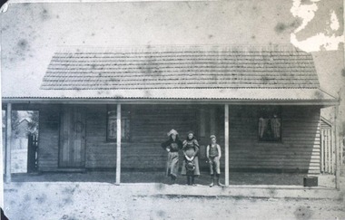 Photograph, Elizabeth Street, Allendale circa 1890